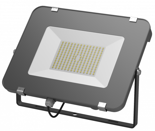 Прожектор светодиодный GAUSS Elementary 200W 16800lm 6500К 175-265V IP65 черный (1/2) (691511200)