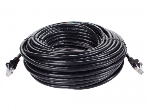 Патч-корд литой iOpen UTP кат. 6 (7/0.20) черный, 20m <ANP612B-20M> (ANP612B-BK-20M) фото 3