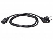 Кабель компьютер - розетка 220V EU (угловой)<VDE> 3GX0,75mm2, 1,8m, медь, Telecom <TY021-CU0.75-1.8M>  (1/60)