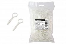 Дюбель-хомут круглый 16мм белый (100шт) TDM (1/10/100) (SQ0539-0037)