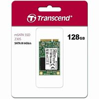 Внутренний SSD  Transcend  128GB  230S mSata (mini SATA), SATA-III, R/W - 550/400 MB/s, TLC 3D NAND (TS128GMSA230S)