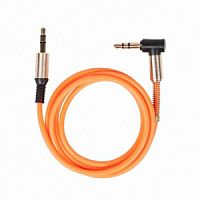 Кабель RITMIX RCC-247, Jack3.5 (M) - Jack3.5 (M), аудио, оранжевый, 1 м., металл. коннекторы (1/50) (15119664)