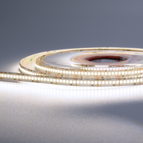 Лента светодиодная WOLTA Decor WLS2835-24W/6500/24H240-01 SMD2835 24Вт 6500К 24В IP20 240led/m 5000х10х2мм 1/100 фото 6