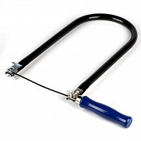 Лобзик ручной SMARTBUY 150 мм, деревянная ручка, труб. рамка, пилка в компл. (1/80) (SBT-JS-150)