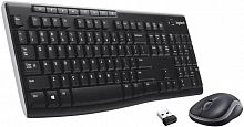 Комплект беспроводной Клавиатура+Мышь LOGITECH MK270 USB, Multimedia, черная (1/6) (920-003381)