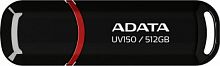 Флеш-накопитель USB 3.2  512GB  A-Data  UV150  чёрный (AUV150-512G-RBK)