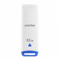 Флеш-накопитель USB  32GB  Smart Buy  Easy   белый (SB032GBEW)