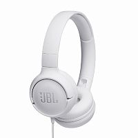 Проводные накладные наушники JBL TUNE 500 белые (1/5) (JBLT500WHT)