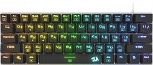 Клавиатура проводная игровая механическая REDRAGON Alien RU, RGB, большая, черная (1/5) (77939)