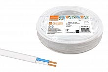 Провод НАРОДНЫЙ ПУГСП 2х2,5 (20м), белый (1/100/100) (SQ0126-0220)