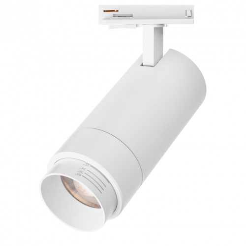 Светильник светодиодный WOLTA трековый WTL-25W/02W 25Вт 4000К 2000лм IP20 белый 75*165*225мм 1/30 фото 2