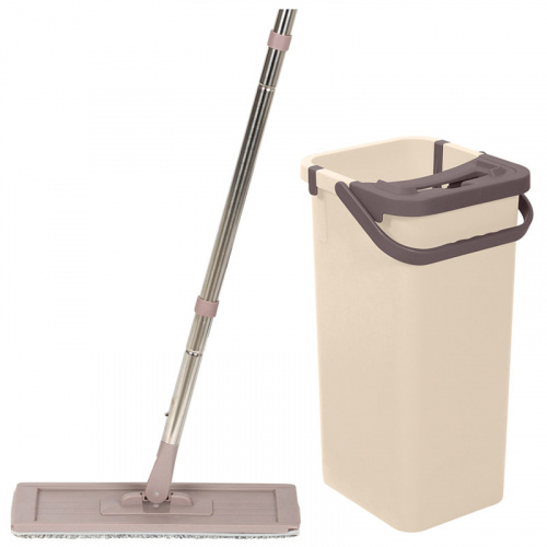 Швабра для пола "MIRACLE" с насадкой из микрофибры и ведром с механизмом отжима (1/6) (004836) фото 11 Швабра для пола "MIRACLE" с насадкой из микрофибры и ведром с механизмом отжима (1/6) (004836) фото 11