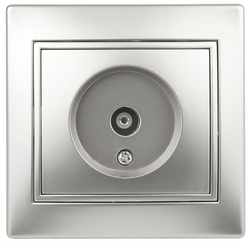 Розетка INTRO TV одиночная, скрытой установки, Plano, алюминий (1/10/200/2400) (Б0030078) фото 10 Розетка INTRO TV одиночная, скрытой установки, Plano, алюминий (1/10/200/2400) (Б0030078) фото 10