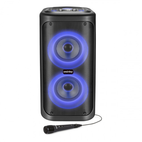 Колонка портативная Smartbuy MY DISCO, 50Вт, напольная, BT, MP3, FM, ДИСКО-RGB, микрофон (SBS-5350) (1/1)