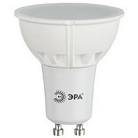 Лампа светодиодная ЭРА RED LINE ECO LED MR16-5W-827-GU10 GU10 5Вт софит теплый белый свет (1/100) (Б0019062)