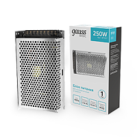 Блок питания GAUSS Basic для светодиодной ленты 12V 250W IP20 1/36 (BT507)