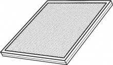 Светильник светодиодный GAUSS универсальный 36W 4000K, 595*595*19 мм с призматическим рассеивателем 1/4 (842123236)