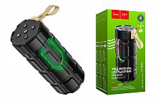 Колонка портативная HOCO HC7, Pleasant, пластик, Bluetooth, FM, TF, AUX, TWS, цвет: чёрный (1/30) (6931474749741)
