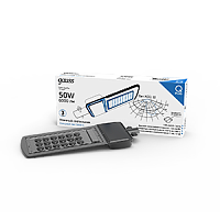 Светильник светодиодный GAUSS уличный Qpus IP65 370*145*45 50W 6000lm 5000K 110-260V КСС "Ш" 1/6 (629535350)