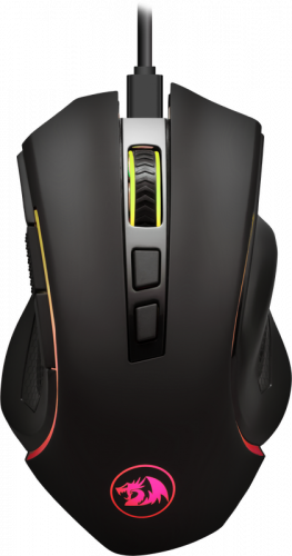 Беспроводная игровая мышь REDRAGON Griffin wireless Оптика, RGB, 4000 DPI, б.п., черный  (1/40) (78069) фото 6