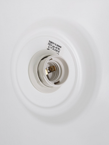 Светильник НСБ 2537/1 "Steel" 40 Вт, E27, опал, шнур белый TDM (1/1) (SQ0313-0046) фото 4 Светильник НСБ 2537/1 "Steel" 40 Вт, E27, опал, шнур белый TDM (1/1) (SQ0313-0046) фото 4