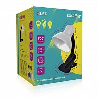 Светильник SMARTBUY настольный под лампу Е27 с прищепкой White (SBL-DeskL01-White) 1(/30)
