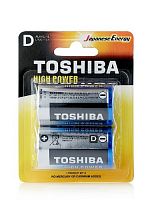Элемент питания TOSHIBA LR20 2BL 2/card (2/20/80) (1452)