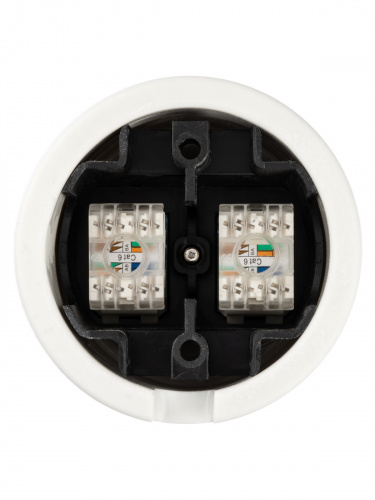 Розетка TDM двойная компьютерная RJ45 белая «Болонь» (1/72) (SQ1820-0051) фото 3 Розетка TDM двойная компьютерная RJ45 белая «Болонь» (1/72) (SQ1820-0051) фото 3