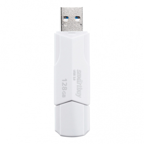 Флеш-накопитель USB 3.1  128GB  Smart Buy  Clue  белый (SB128GBCLU-W3)
