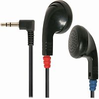 Наушники внутриканальные DEFENDER Basic 634 вкладыши, шнур 1.1 м, черные (1/200) (63634)