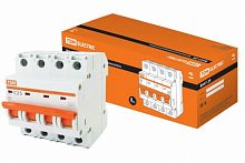 Автоматический выключатель ВА47-29 4Р 25А 4,5кА х-ка С TDM (1/3/30) (SQ0206-0127)