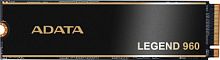 Внутренний SSD  A-Data  1TB  Legend 960, PCIe 4x4, R/W - 7400/5400 MB/s, (M.2), 2280, 3D TLC (ALEG-960-1TCS)