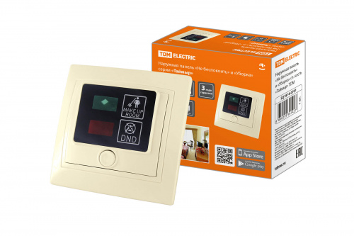 Панель наружная "Не беспокоить" и "Уборка" сл. кость "Таймыр" (1/1/100) TDM (SQ1814-0701) Панель наружная "Не беспокоить" и "Уборка" сл. кость "Таймыр" (1/1/100) TDM (SQ1814-0701)