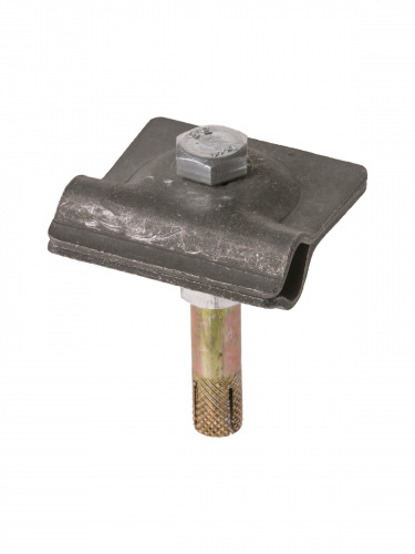 Держатель с анкером 45х45х55 мм для прута Ø6-10 мм, термодиффузия TDM (1/100) (SQ2402-3131) Держатель с анкером 45х45х55 мм для прута Ø6-10 мм, термодиффузия TDM (1/100) (SQ2402-3131)