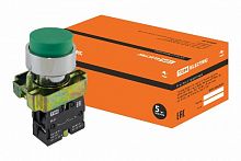Кнопка BL31 без подсветки зеленый 1з TDM (SQ0704-0048)