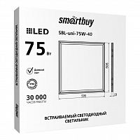 Светильник светодиодный SMARTBUY универсальный 75W 4000K 6400Лм 595х595х19мм призма (SBL-UNI-75W-40) (4)