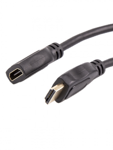 Кабель удлинительный  HDMI-19M---HDMI-19F ver 2.0, 3m, Telecom <TCG-200MF-3M> (1/50) (TCG200MF-3M)