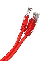 Патч-корд литой AOPEN UTP кат. 5е, красный, 1,5 м. (1/125) (ANP511_1.5M_R)
