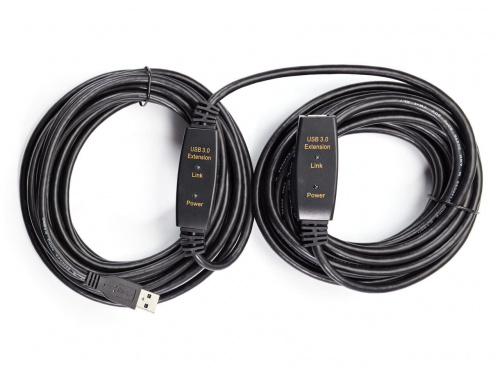 Кабель-адаптер USB3.0-repeater, удлинительный активный <Am-->Af> 10м Aopen/qust<ACU827A-10M> (1/25) фото 2