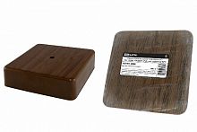 Коробка распаячная КР 100х100х29 ОП бук, с клем. колодкой, IP40, инд. штрихкод TDM (SQ1401-0308)