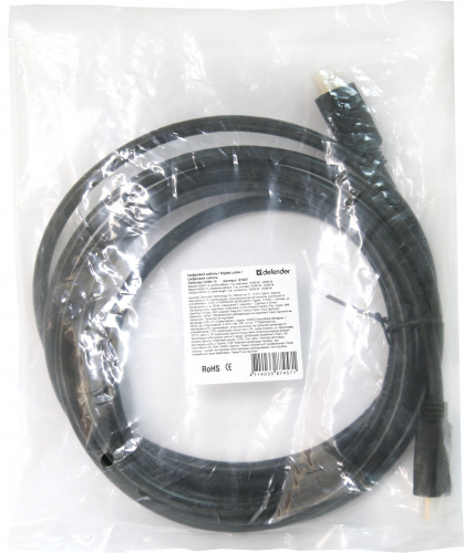 Кабель DEFENDER А/В HDMI-10 (ver. 1.4) HDMI(M)-HDMI(M), 3 м., PolyBag (1/40/80) (87457) фото 7