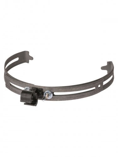 Держатель рег-й Ø230-350 мм на круглый конек, полим-фикс- с защ. для прута Ø8-10 мм, термодиф.TDM (1/30) (SQ2402-3256)