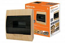 Бокс ЩРН-П-8 модулей навесной пластик IP41 "Эко" (сосна) TDM (1/20) (SQ0901-0014)