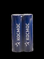 Аккумулятор КОСМОС 18650 Li-ion 3000 mAh без защиты с плоским контактом, 2 шт шринк (20/200) (KOC18650Li30FLS2)