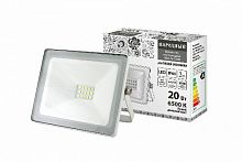 Прожектор светодиодный НАРОДНЫЙ СДО-04-020Н 20 Вт, 6500 К, IP65, белый, (1/1/24) (SQ0336-0271)