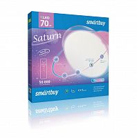 Светильник светодиодный SMARTBUY SATURN управляемый с пульта 70Вт, диммируемый от 30Вт до 70Вт, 3000К/4000К/6500К , 2 режима работы, 560*60мм (1) (SBSaturn-Dim-70-W)