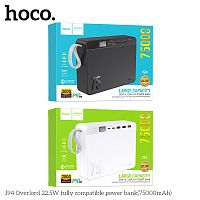 Мобильный аккумулятор Аккумулятор внешний HOCO J94 Overlord, 75000mAh, PD3.0, QC3.0, FCP, AFC, цвет: чёрный (1/10) (6931474779175)