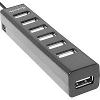 Разветвитель DEFENDER QUADRO SWIFT USB 2.0, 7 портов (1/80) (83203)