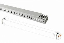 Кабель-канал перфорированный 25х25 перфорация 4/6мм TDM (60 м) (SQ0410-0011)