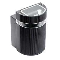 Светильник GAUSS садово-парковый Enigma настенный архитектурный, GU10, 100*105*155mm, 170-240V / 50Hz, 1xMax.50W, IP54, 1/18 (GD160)